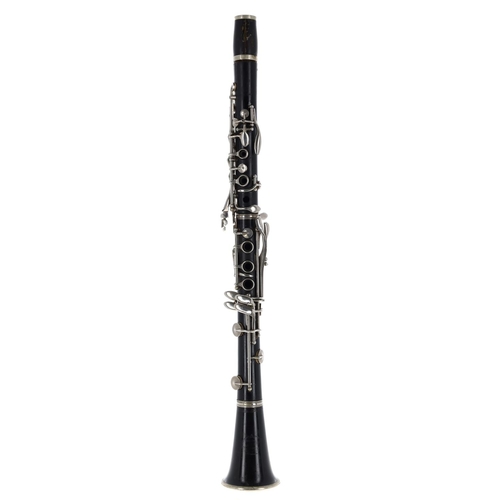 1858 - Old Boosey & Hawkes Emperor blackwood clarinet (at fault); also six various old used mouthpieces... 