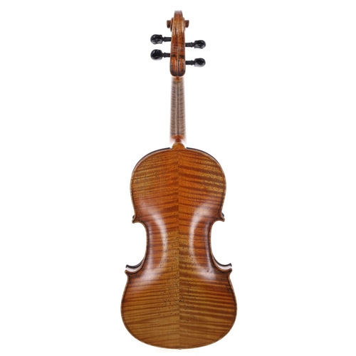 2019 - Early 20th century German violin, 14 1/8