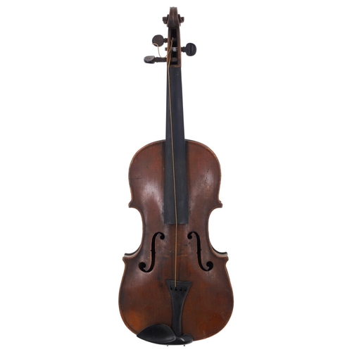 2023 - Late 19th century double purfled violin labelled Caspar da Salo..., 14 7/16