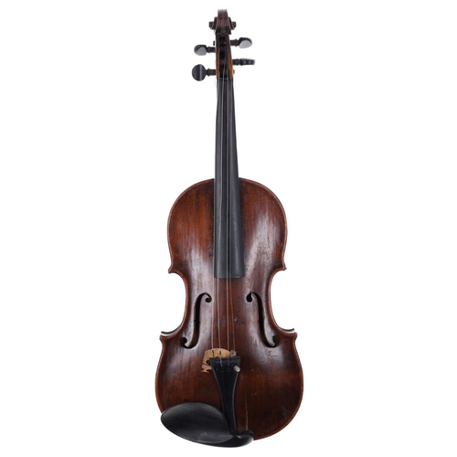 2027 - Early 19th century violin, 14 1/4