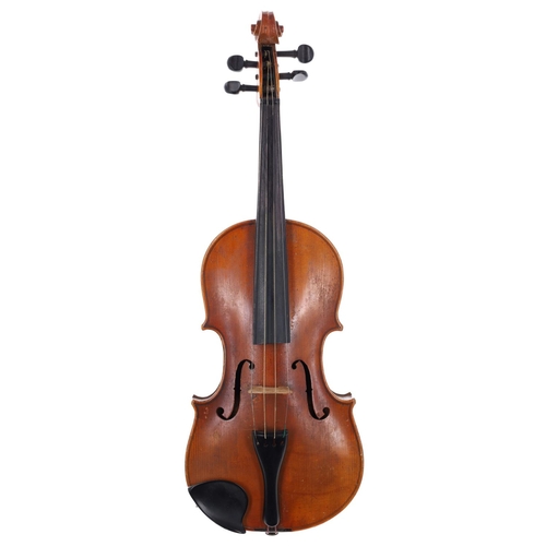 2044 - German violin circa 1930, 14 3/16