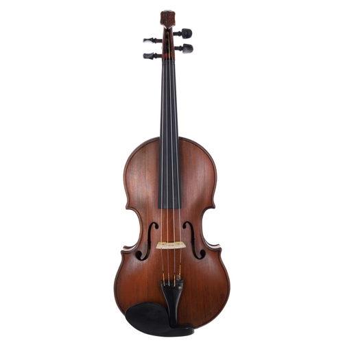 2048 - English viola by and labelled Barry Oliver Fecit Cestria, 15 1/4