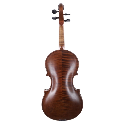 2048 - English viola by and labelled Barry Oliver Fecit Cestria, 15 1/4