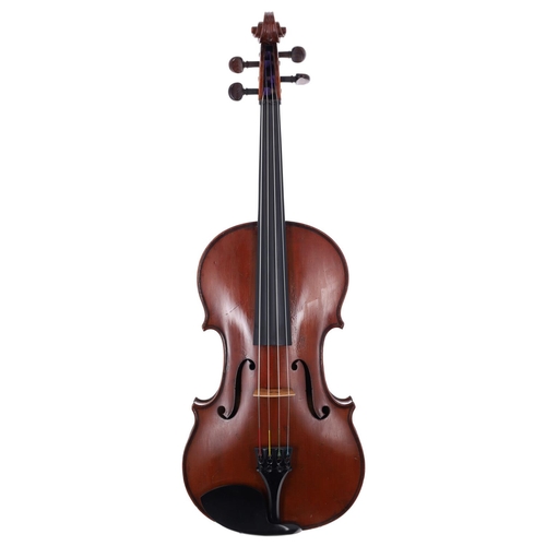 2051 - Early 20th century French viola, 15 13/16