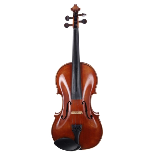 2417 - Good French violin by, stamped and inscribed Grand Prix.Paris, L.A. Ragot, 092 twice to the inner ba... 