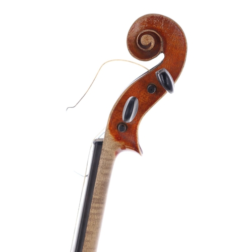 2454 - French violin circa 1900, 14 5/16