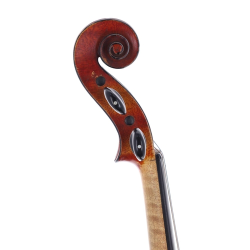 2455 - French violin of the Paris School circa 1890, 14 1/16