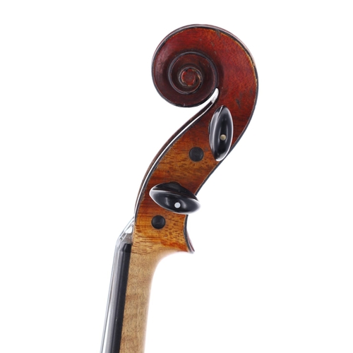 2455 - French violin of the Paris School circa 1890, 14 1/16