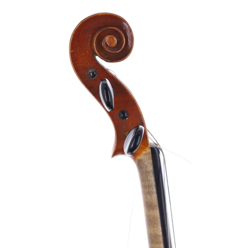 2457 - French violin circa 1920, 14