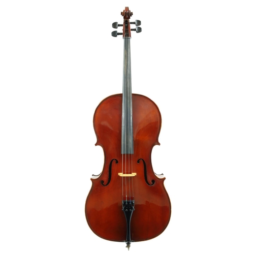 2503 - Modern violoncello by and labelled Karl Hofner, Bubenreuth 1981, 29 3/4