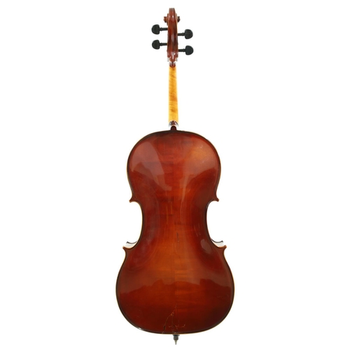 2503 - Modern violoncello by and labelled Karl Hofner, Bubenreuth 1981, 29 3/4