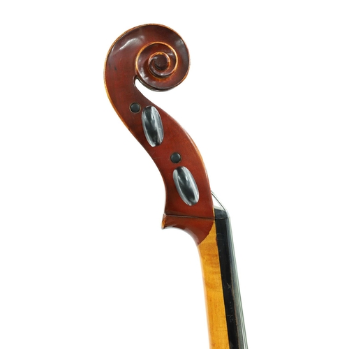 2503 - Modern violoncello by and labelled Karl Hofner, Bubenreuth 1981, 29 3/4