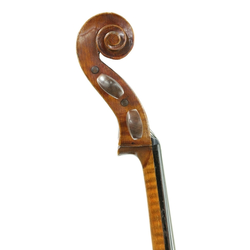 2507 - Violoncello labelled Berini, 29 7/8