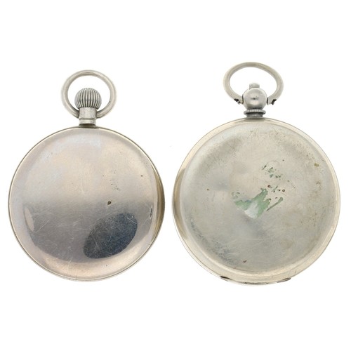 139 - Two nickel cased lever pocket watches (2)