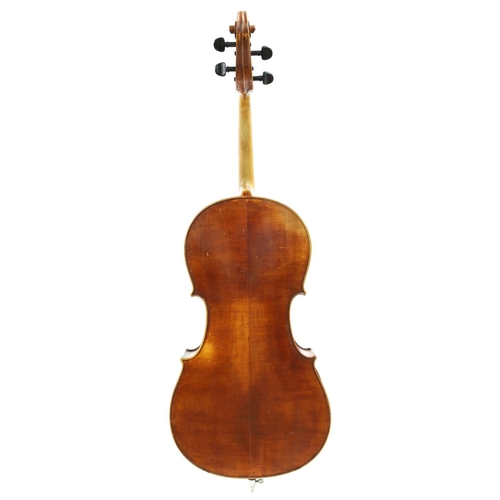 2509 - Late 19th century German violoncello, 30