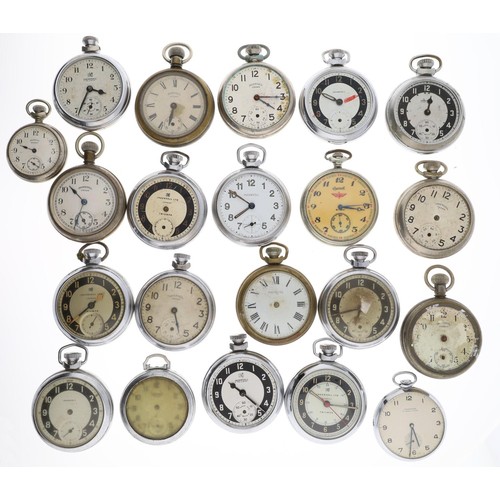 145 - Quantity of assorted Ingersoll pocket watches for repair