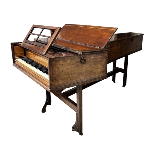 1546 - Good 18th century grand piano by Matthew and William Stodart, London 1794, within a mahogany case in... 