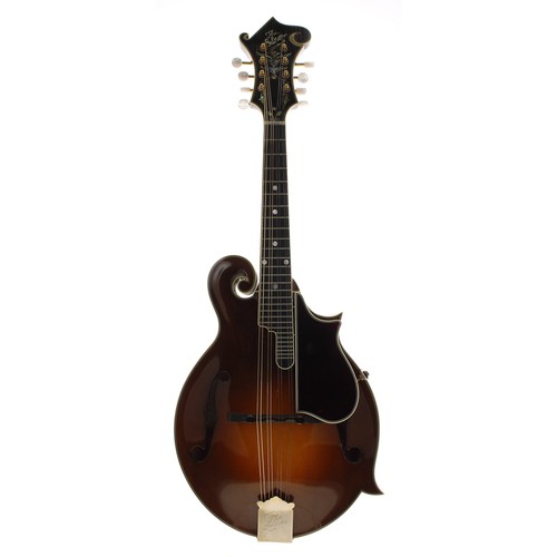 1561 - Fine Gibson F-L style mandolin, ser. no. 00107010, bearing the Gibson master model label; also beari... 