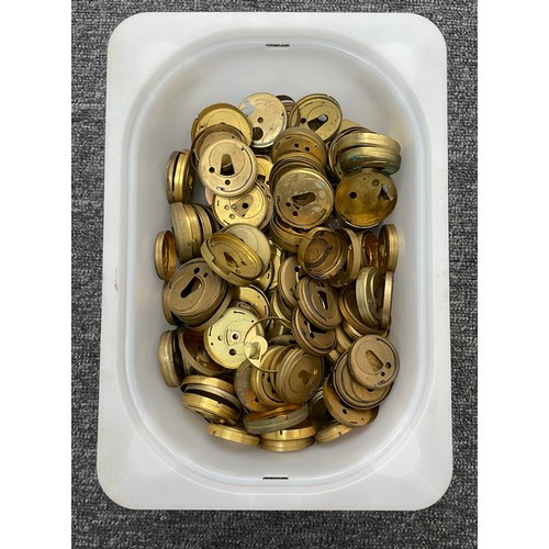 229 - Large quantity of pocket watch movement dust covers