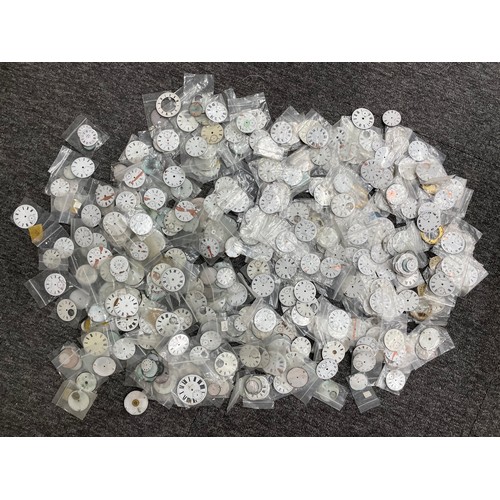 248 - Large quantity of assorted enamel dials