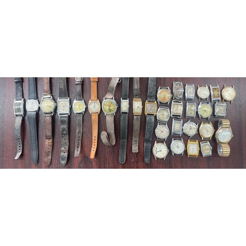 401 - Thirty assorted wristwatches for repair (30)