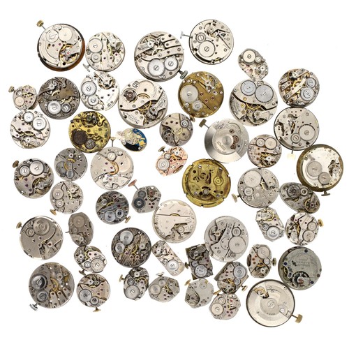 427 - Fifty assorted wristwatch movements