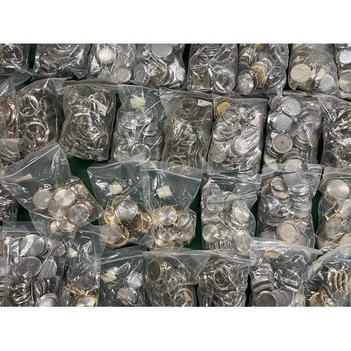 477 - Quantity of assorted wristwatch cases and case backs