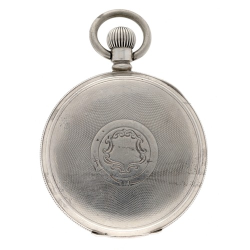 51 - American Waltham 'Riverside' silver lever pocket watch, serial no. 15093991, circa 1906, signed 19 j... 