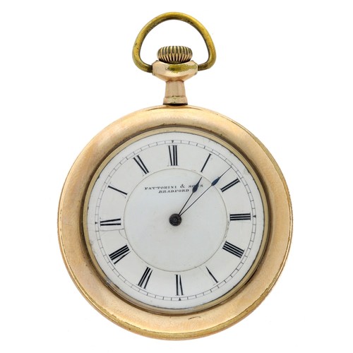 52 - American Waltham 'Royal' gold plated lever set pocket watch, serial no. 3199041, circa 1886, signed ... 