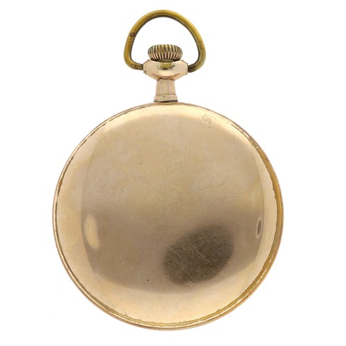 52 - American Waltham 'Royal' gold plated lever set pocket watch, serial no. 3199041, circa 1886, signed ... 