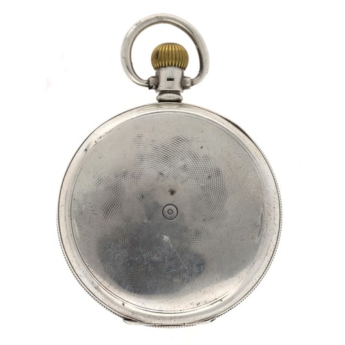 55 - American Waltham 'P.S. Bartlett' silver lever hunter pocket watch, serial no. 17168151, circa 1908, ... 