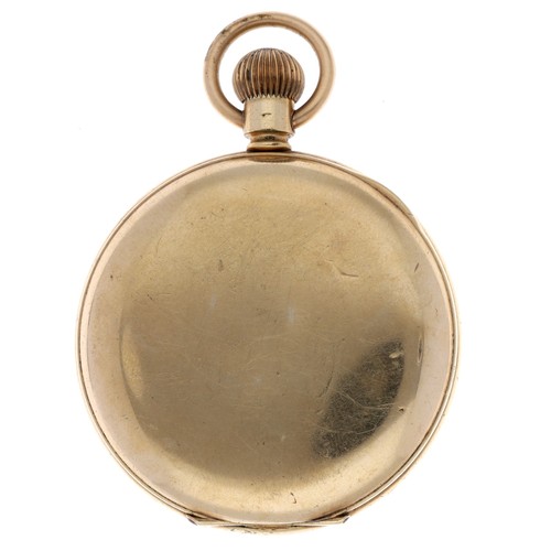 71 - Dimier Freres & Co. (DF&C) 'Selex' gold plated lever half hunter pocket watch, signed 16 jew... 