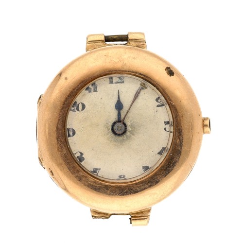 298 - Rolex 9ct lady's wristwatch, import hallmarks London 1912, circular silvered dial with Arabic numera... 