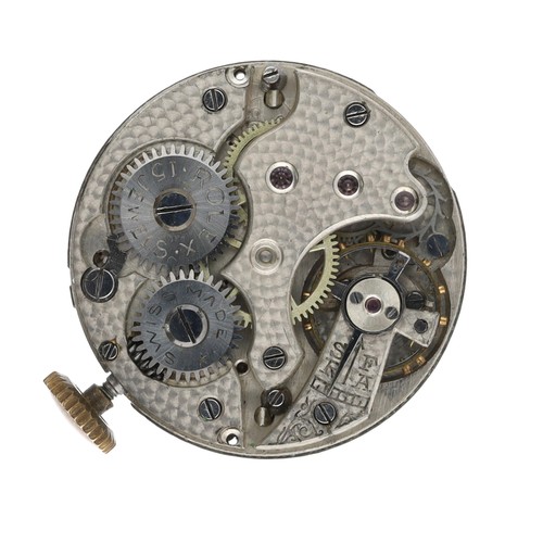 302 - Rolex 9ct wire-lug wristwatch, Edinburgh 1938, circular silvered dial with Arabic numerals and minut... 