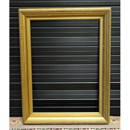 737 - Large giltwood and gesso frame, 35