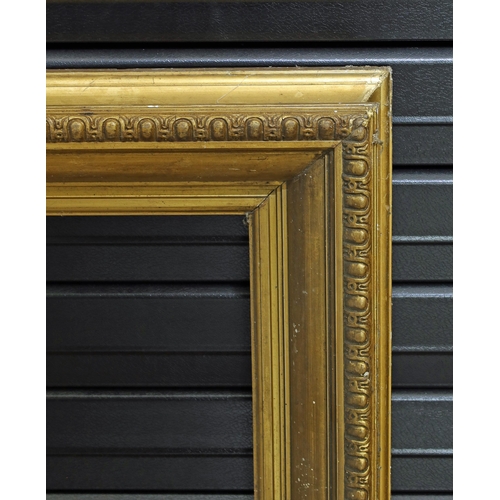 737 - Large giltwood and gesso frame, 35