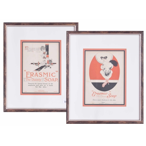 654 - Two Advertisement posters for 