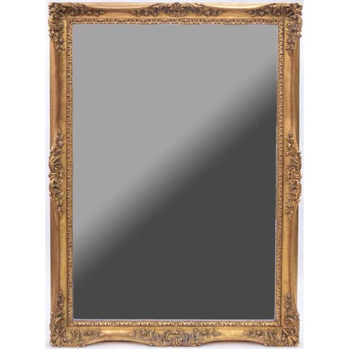 779 - Large decorative Florentine gilt framed mirror, with bevelled glass, 47