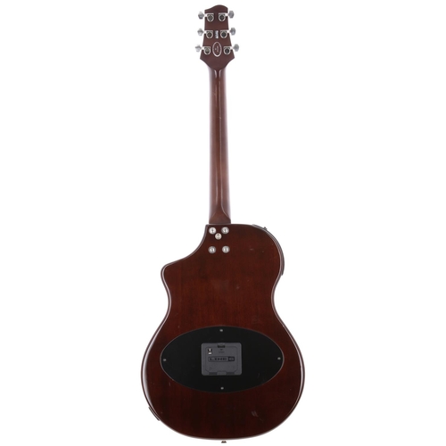 14 - Chris Cross (Ultravox) - 2006 Line 6 Variax Acoustic 300 electric guitar, made in China, ser. no. 06... 