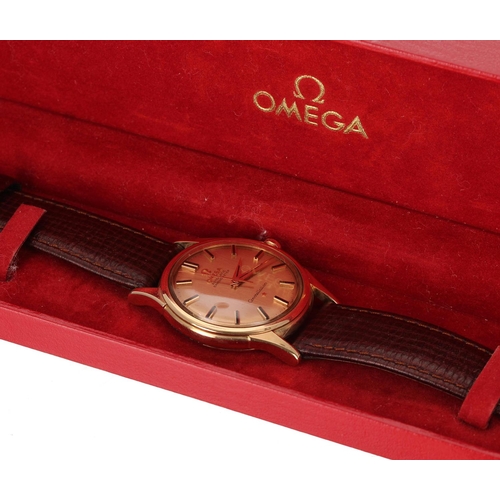 502 - Omega Constellation Chronometer automatic 18ct gentleman's wristwatch, reference no. 14381/2 SC-7, s... 