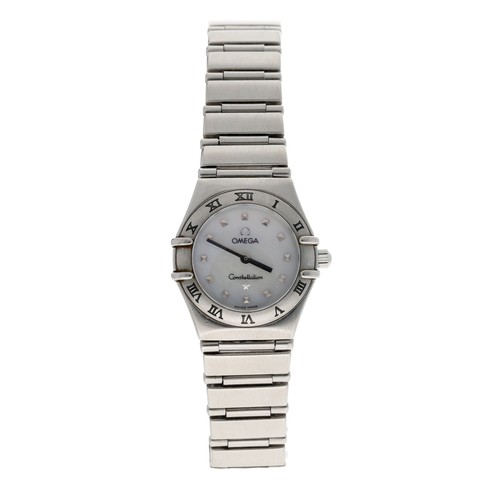 536 - Omega Constellation 'My Choice' stainless steel lady's wristwatch, serial no. 57624xxx, circa 1999, ... 