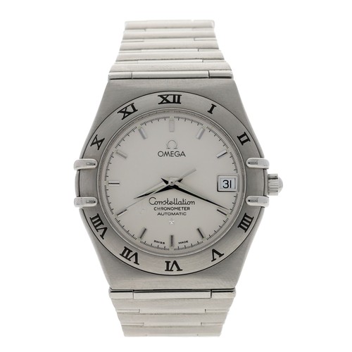 513 - Omega Constellation Chronometer automatic stainless steel gentleman's wristwatch, serial no. 60296xx... 