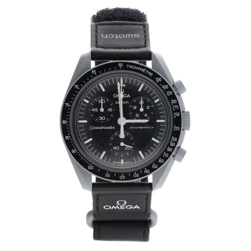 545 - Omega X Swatch Speedmaster MoonSwatch Collection 'Mission to the Moon' Chronograph bioceramic gentle... 