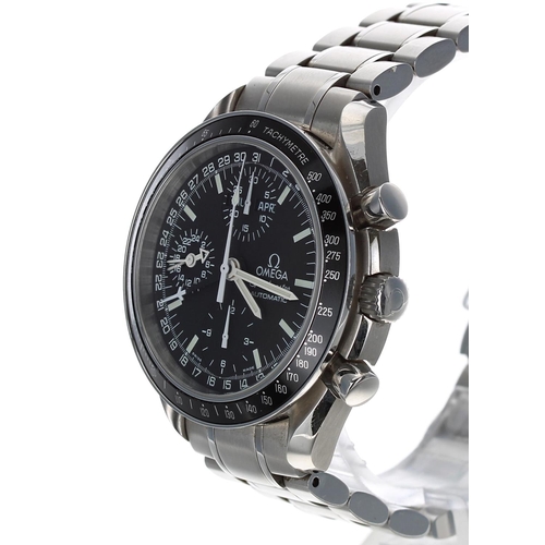 526 - Omega Speedmaster Chronograph automatic stainless steel gentleman's wristwatch, reference no. 352050... 