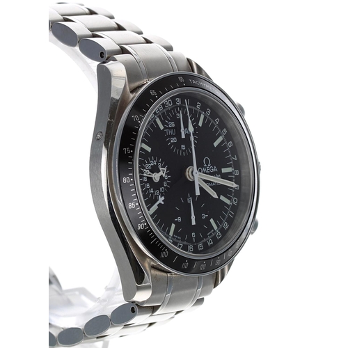 526 - Omega Speedmaster Chronograph automatic stainless steel gentleman's wristwatch, reference no. 352050... 