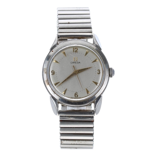 507 - Omega stainless steel gentleman's wristwatch, reference no. 2715-1 SC, serial no. 13930xxx, circa 19... 