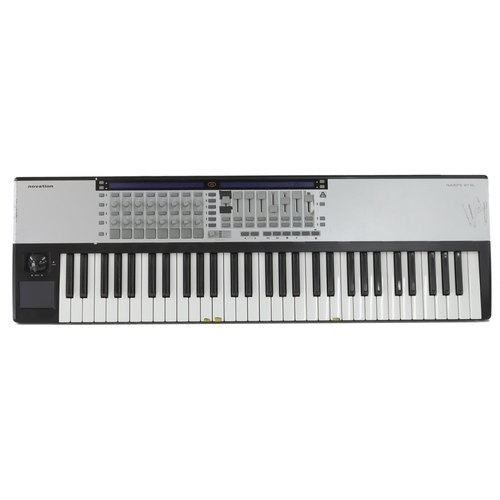 61 - Chris Cross (Ultravox) - stage used Novation Remote 61SL controller keyboard, made in China, ser. no... 