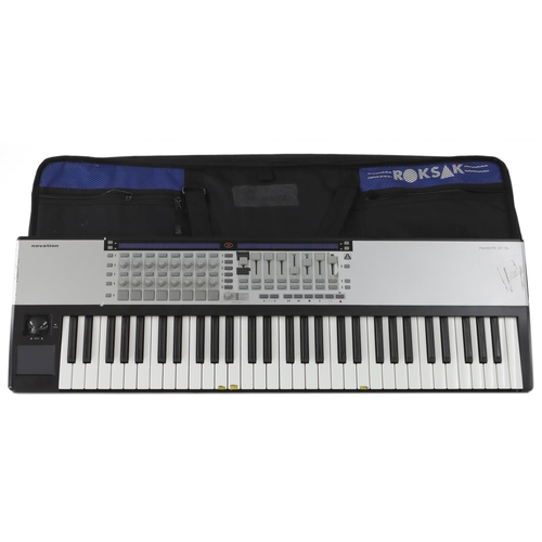 61 - Chris Cross (Ultravox) - stage used Novation Remote 61SL controller keyboard, made in China, ser. no... 