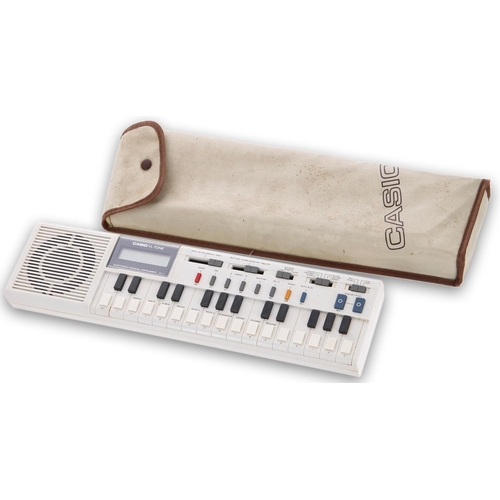 69 - Chris Cross (Ultravox) - Casio VL1 VL-Tone Rhythm Machine, original pouch and papers... 