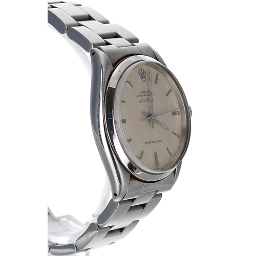 572 - Rolex Oyster Perpetual Air-King Super Precision stainless steel gentleman's wristwatch, reference no... 